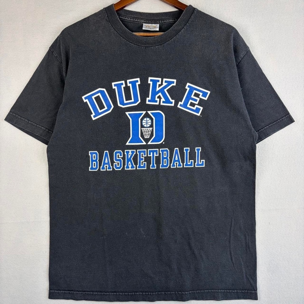 2000s Duke Basketball Black Tee Shirt L